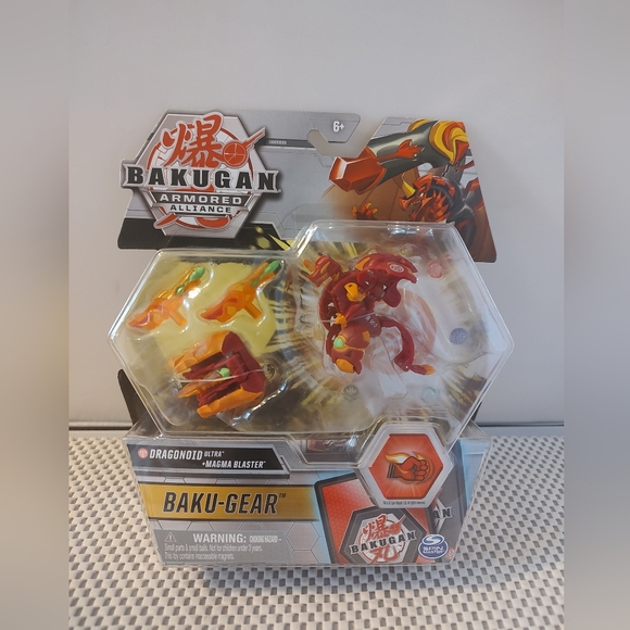 Bakugan Magma Blaster Ventus Hexagonal - Baku-Gear Battle-Gear Armored Alliance - Occasion